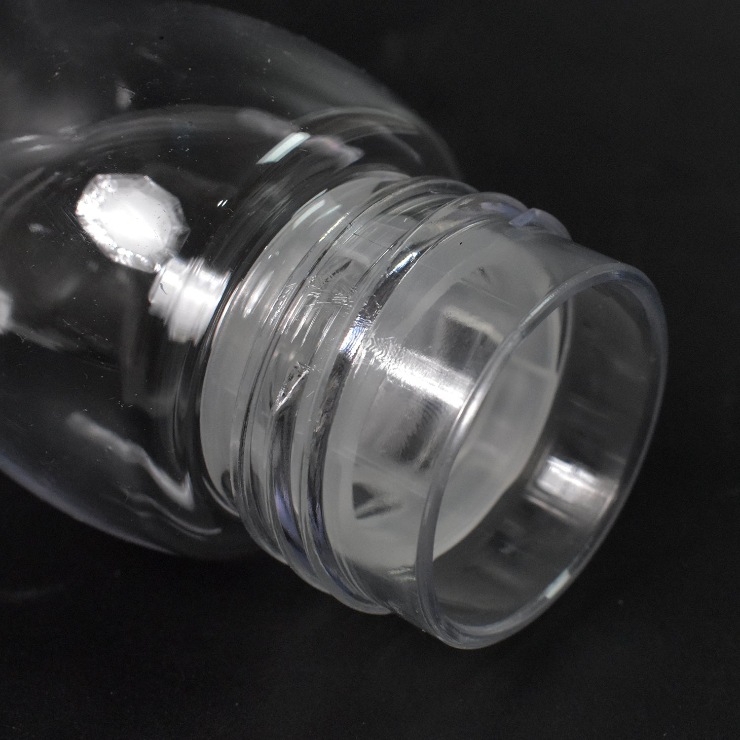 Transparent Travel Portable Water Bottle With Carry Straps (280 Ml  1 Pc) Transparent Travel Portable Water Bottle With Carry Straps (280 Ml  1 Pc)